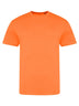 T-SHIRT UNISEX ELECTRIC TRI-BLEND T - AWDIS JUST TSArancione Elettrico