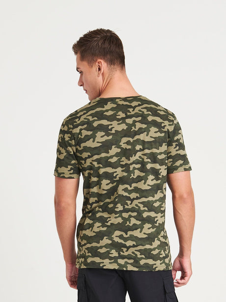 T-SHIRT MANICA CORTA CAMO T - AWDIS JUST TS laterale