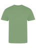 T-SHIRT GIROCOLLO THE 100 T - AWDIS JUST TSVerde Polveroso