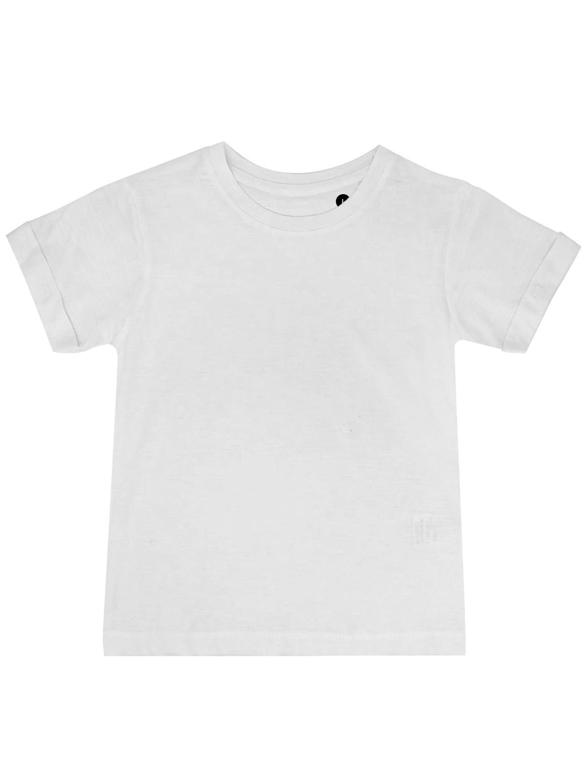 T-SHIRT SLUB BAMBINO - BSBianco