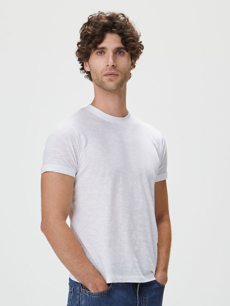 T-SHIRT SLUB UOMO - BS fronte