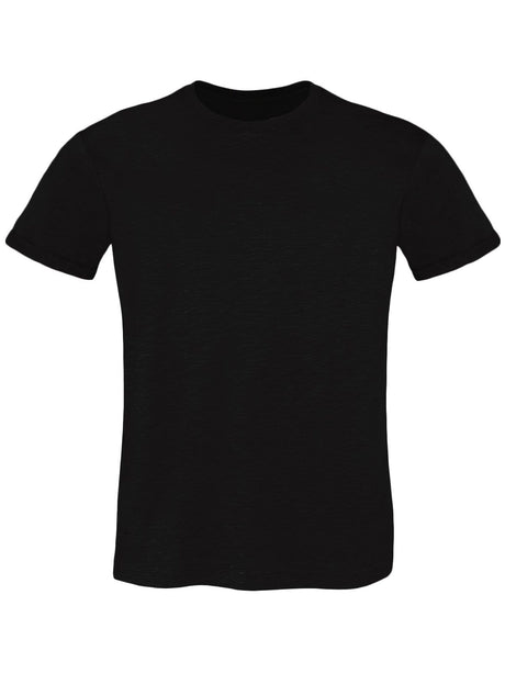 T-SHIRT SLUB UOMO - BSNero