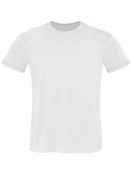 T-SHIRT SLUB UOMO - BSBianco