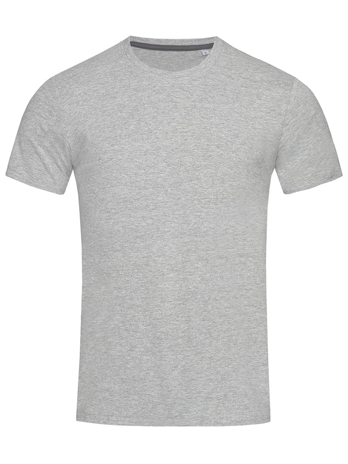 T-SHIRT CLIVE CREW NECK - STEDMANGrigio Melange