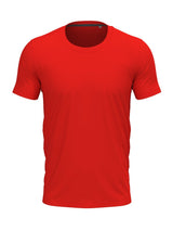 T-SHIRT CLIVE CREW NECK - STEDMANRosso Scarlatto