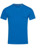T-SHIRT CLIVE V-NECK - STEDMANBlu Royal