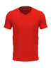 T-SHIRT CLIVE V-NECK - STEDMANRosso Scarlatto