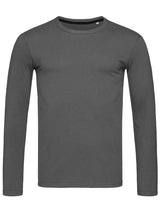 T-SHIRT CLIVE LONG SLEEVE - STEDMANGrigio Ardesia
