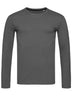 T-SHIRT CLIVE LONG SLEEVE - STEDMANGrigio Ardesia