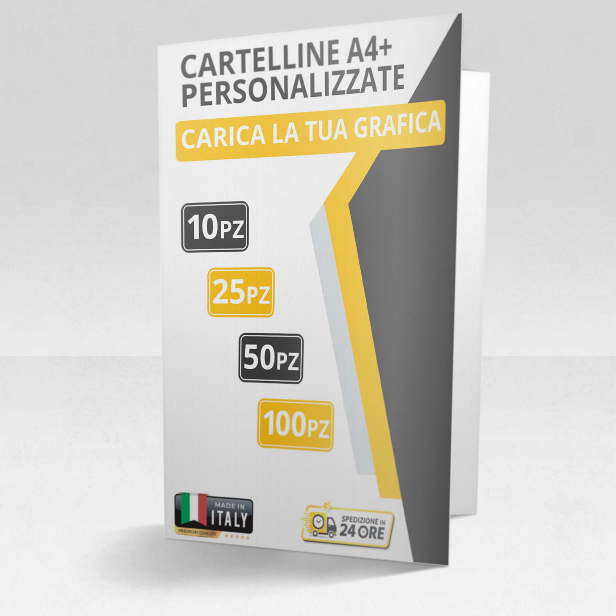 Cartelline A4+ Personalizzate