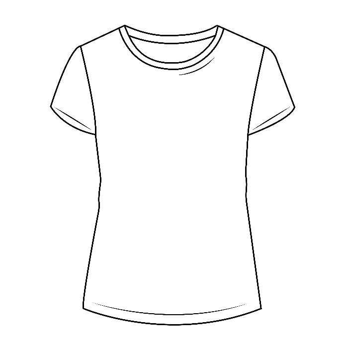 T-SHIRT LADIES ICONIC 150 T - FRUIT OF THE LOOM