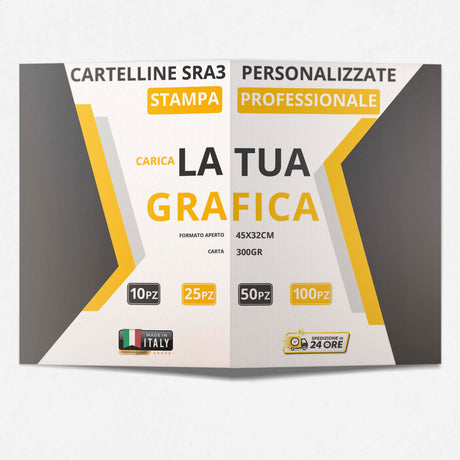 Cartelline SRA3 Personalizzate