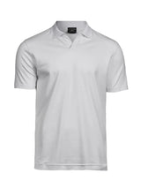 Luxury Stretch V-Neck Polo Uomo | Tee Jays - Bianco