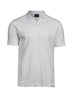 Luxury Stretch V-Neck Polo Uomo | Tee Jays - Bianco