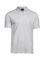 Luxury Stretch V-Neck Polo Uomo | Tee Jays - Bianco