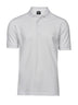 Polo Luxury Stretch Uomo in Piqué - Bianco - Tee Jays