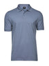 Polo Luxury Stretch Uomo in Piqué - Grigio - Tee Jays