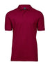 Polo Luxury Stretch Uomo in Piqué - Rosso - Tee Jays