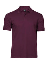 Polo Luxury Stretch Uomo in Piqué - Viola - Tee Jays