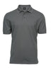 Polo Luxury Stretch Uomo in Piqué - Grigio - Tee Jays