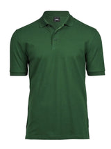 Polo Luxury Stretch Uomo in Piqué - Verde - Tee Jays