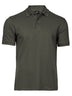 Polo Luxury Stretch Uomo in Piqué - Verde - Tee Jays