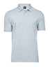 Polo Luxury Stretch Uomo in Piqué - Azzurro - Tee Jays
