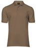 Polo Luxury Stretch Uomo in Piqué - Marrone - Tee Jays