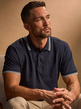 Luxury Stripe Stretch Polo Uomo – Piqué | Tee Jays