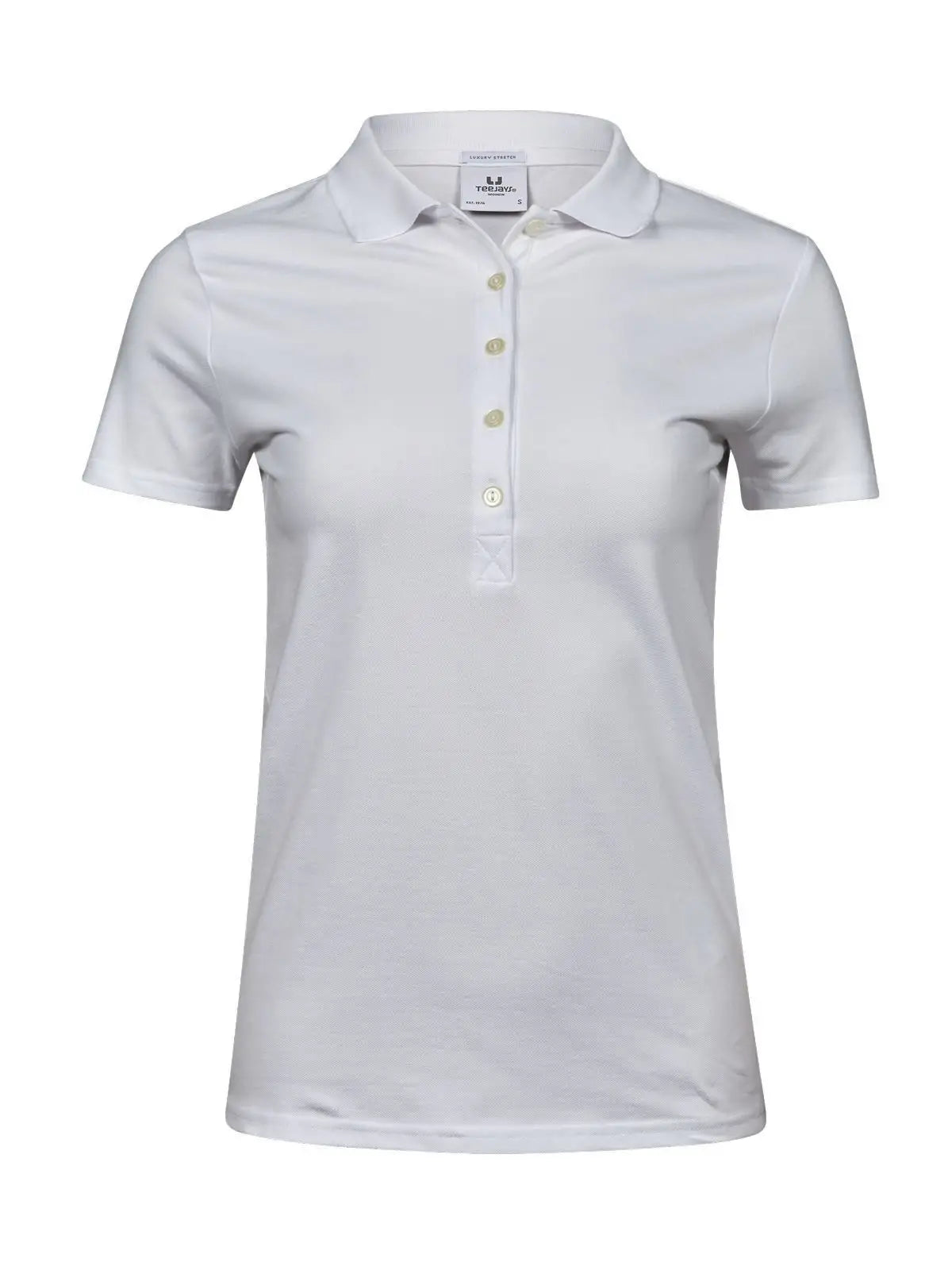 Ladiess Luxury Stretch Polo Donna | Tee Jays - Bianco
