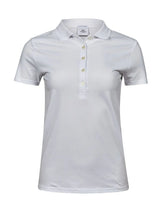 Ladiess Luxury Stretch Polo Donna | Tee Jays - Bianco