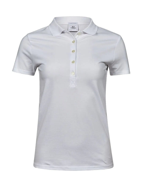 Ladiess Luxury Stretch Polo Donna | Tee Jays - Bianco