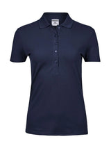 Ladiess Luxury Stretch Polo Donna | Tee Jays - Navy