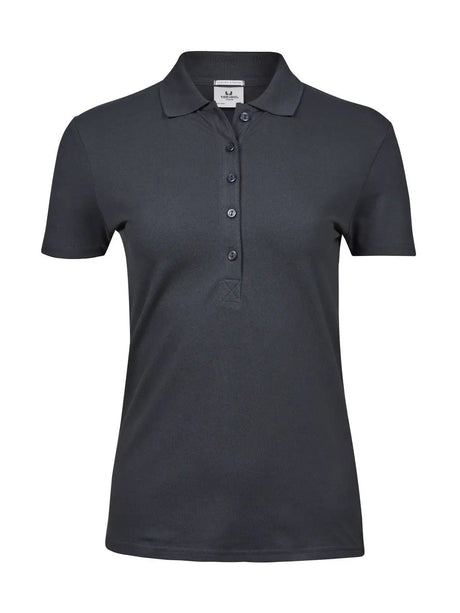 Ladiess Luxury Stretch Polo Donna | Tee Jays - Dark Grey