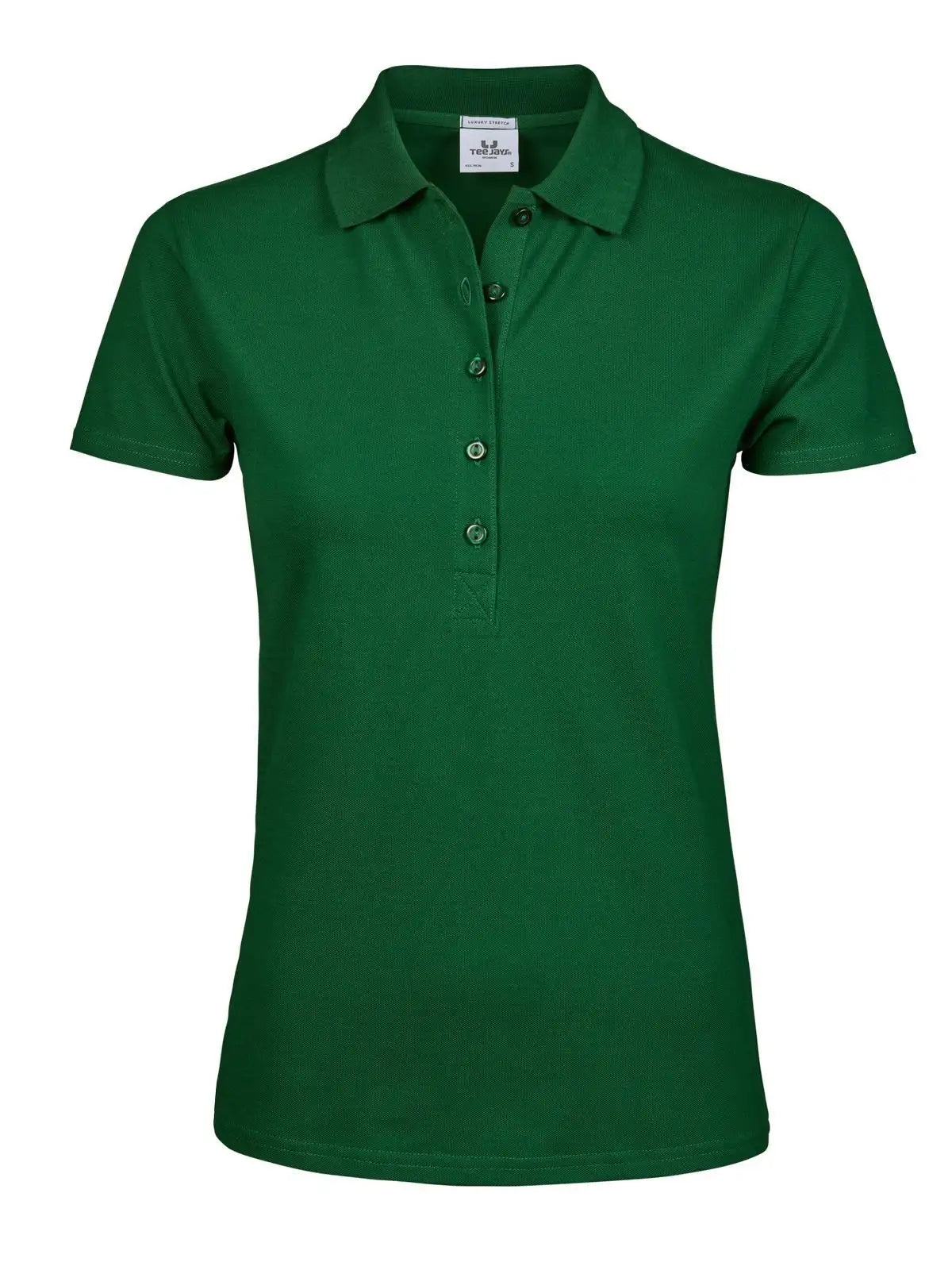Ladiess Luxury Stretch Polo Donna | Tee Jays - Forest Green