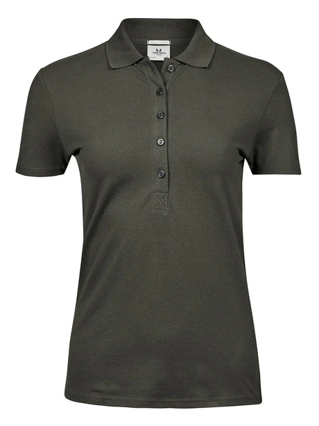 Ladiess Luxury Stretch Polo Donna | Tee Jays - Deep Green