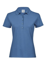 Ladiess Luxury Stretch Polo Donna | Tee Jays - ocean blue