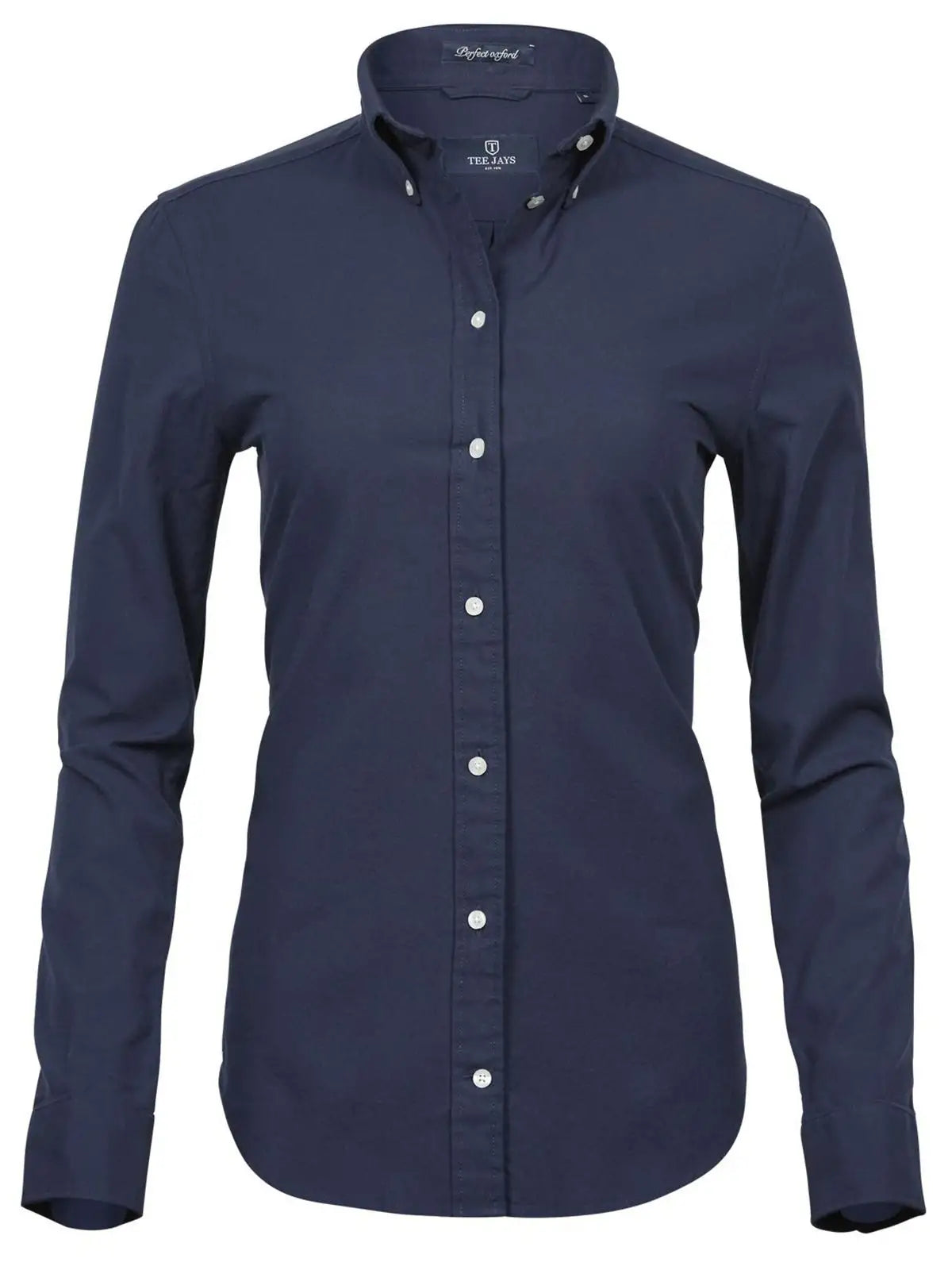 Camicia Oxford Donna Perfect - Blu - Tee Jays
