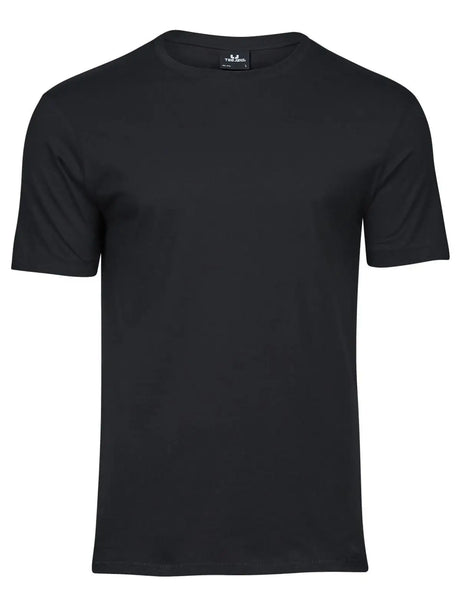 T-shirt Luxury Uomo in Cotone a Fibra Lunga - Nero - Tee Jays