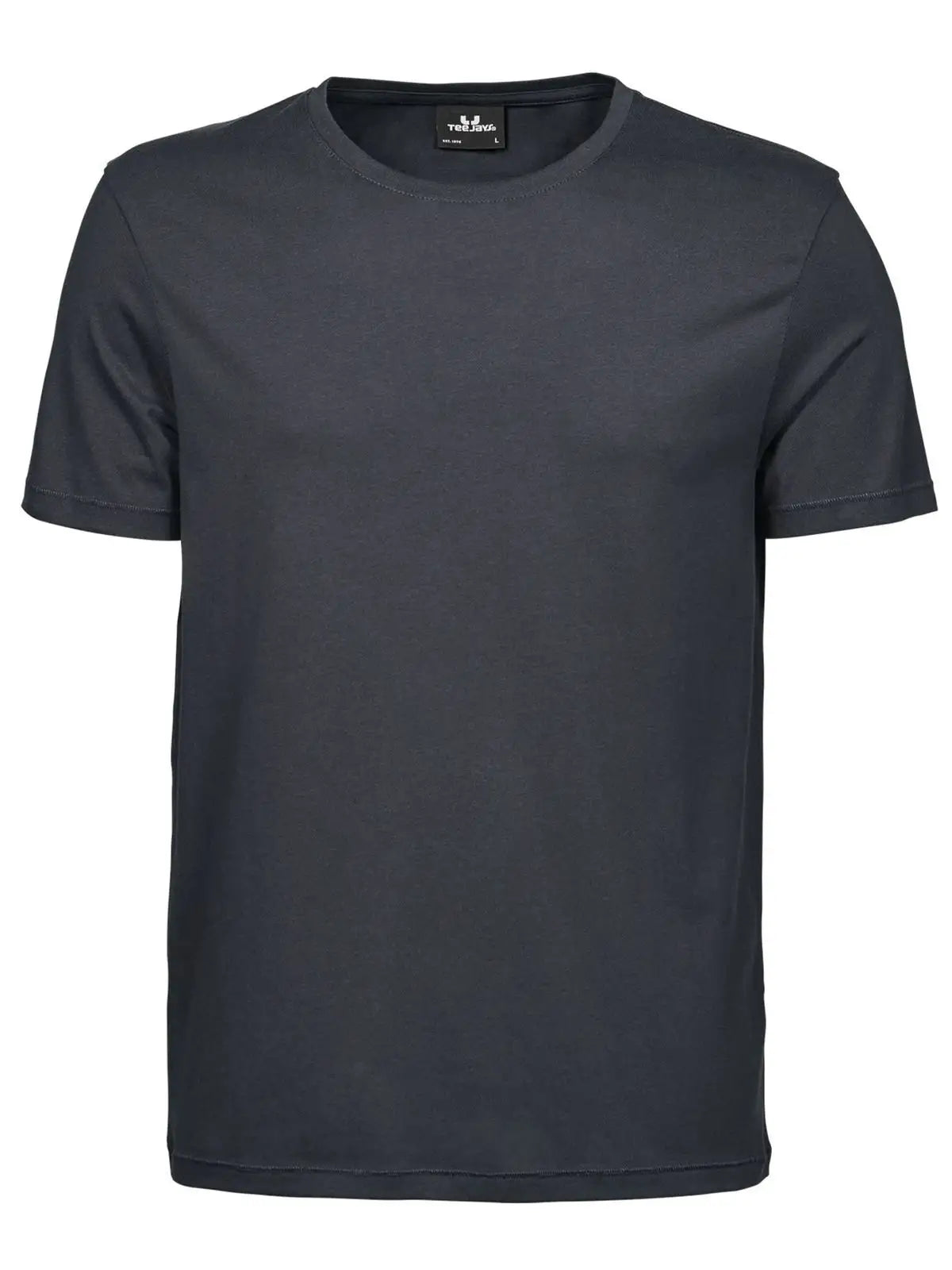 T-shirt Luxury Uomo in Cotone a Fibra Lunga - Grigio - Tee Jays