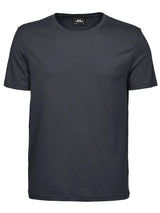 T-shirt Luxury Uomo in Cotone a Fibra Lunga - Grigio - Tee Jays