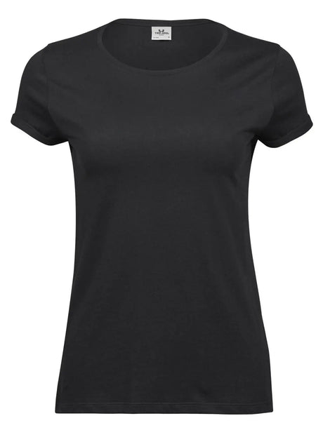 T-shirt Ladies Roll-Up Tee Donna | Tee Jays - Nero