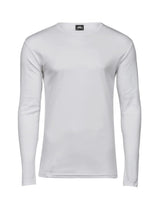 T-shirt Long Sleeve Interlock Tee Uomo | Tee Jays - Bianco