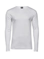 T-shirt Long Sleeve Interlock Tee Uomo | Tee Jays - Bianco