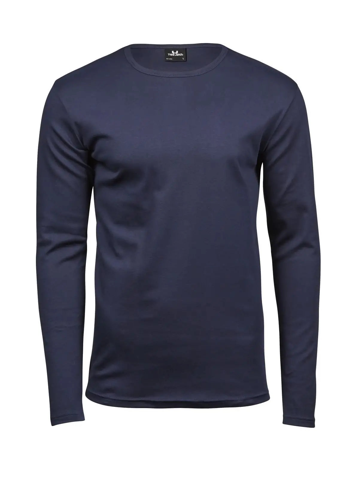 T-shirt Long Sleeve Interlock Tee Uomo | Tee Jays - Blu