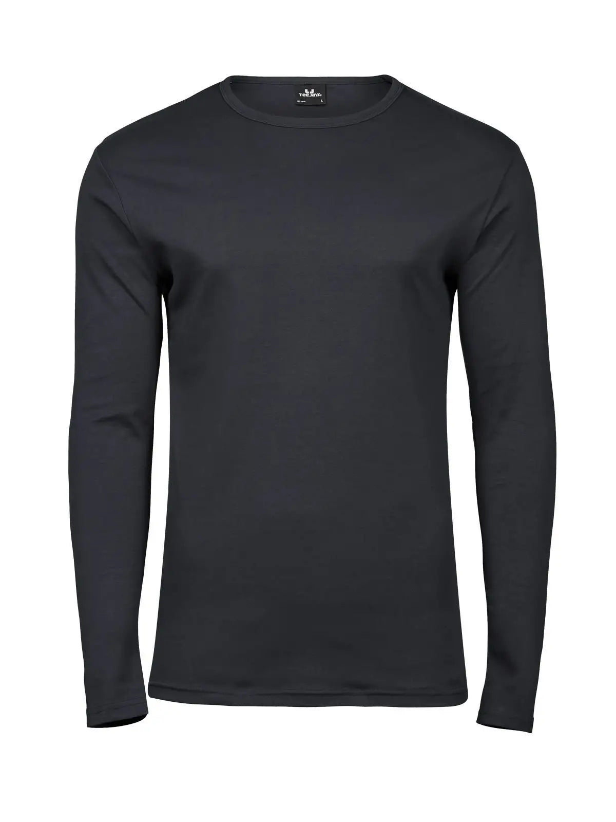 T-shirt Long Sleeve Interlock Tee Uomo | Tee Jays - Grigio
