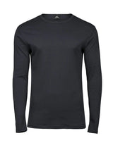 T-shirt Long Sleeve Interlock Tee Uomo | Tee Jays - Grigio