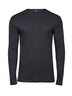 T-shirt Long Sleeve Interlock Tee Uomo | Tee Jays - Grigio