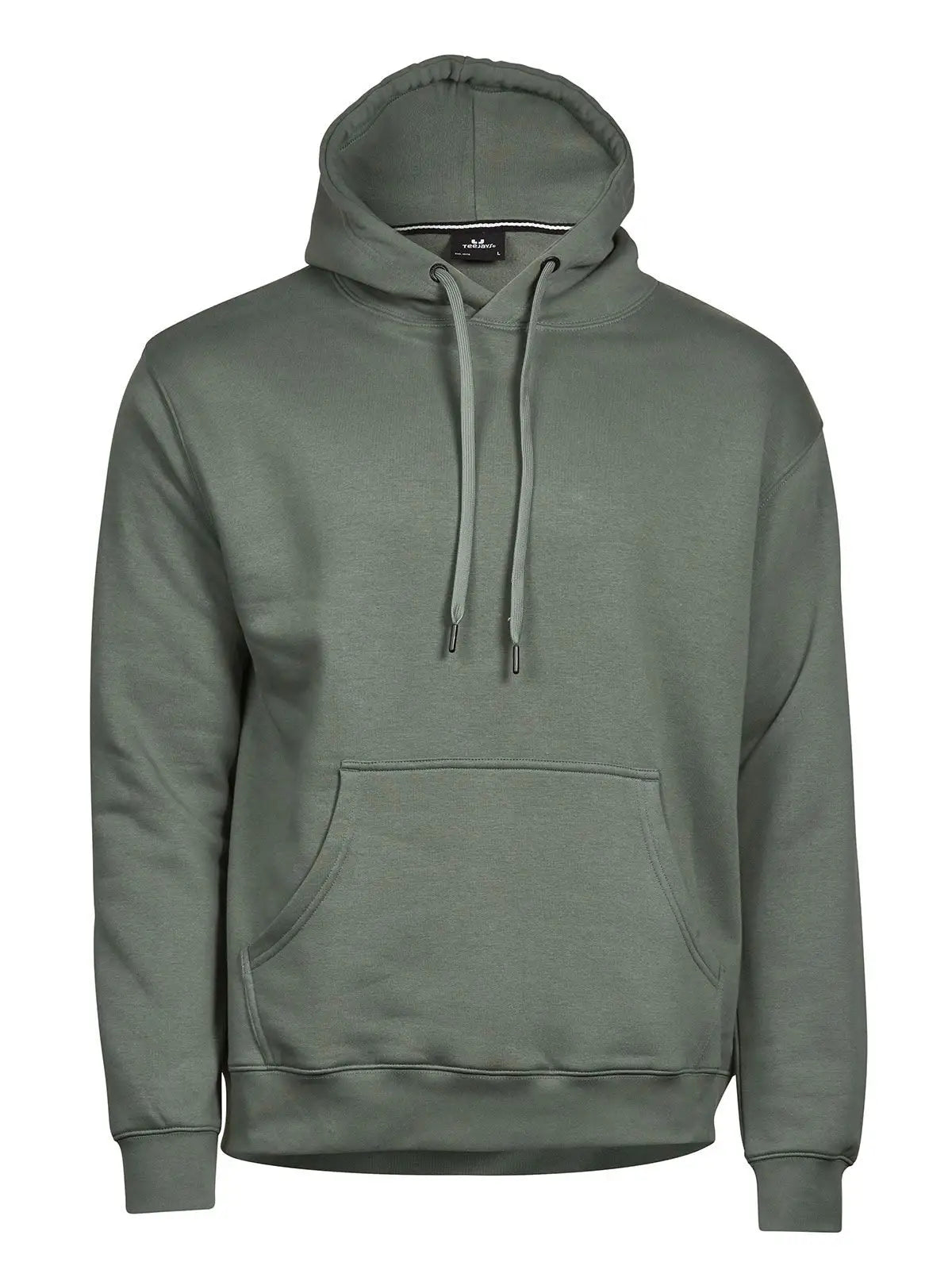 Felpa Uomo con Cappuccio Heavyweight - Verde - Tee Jays
