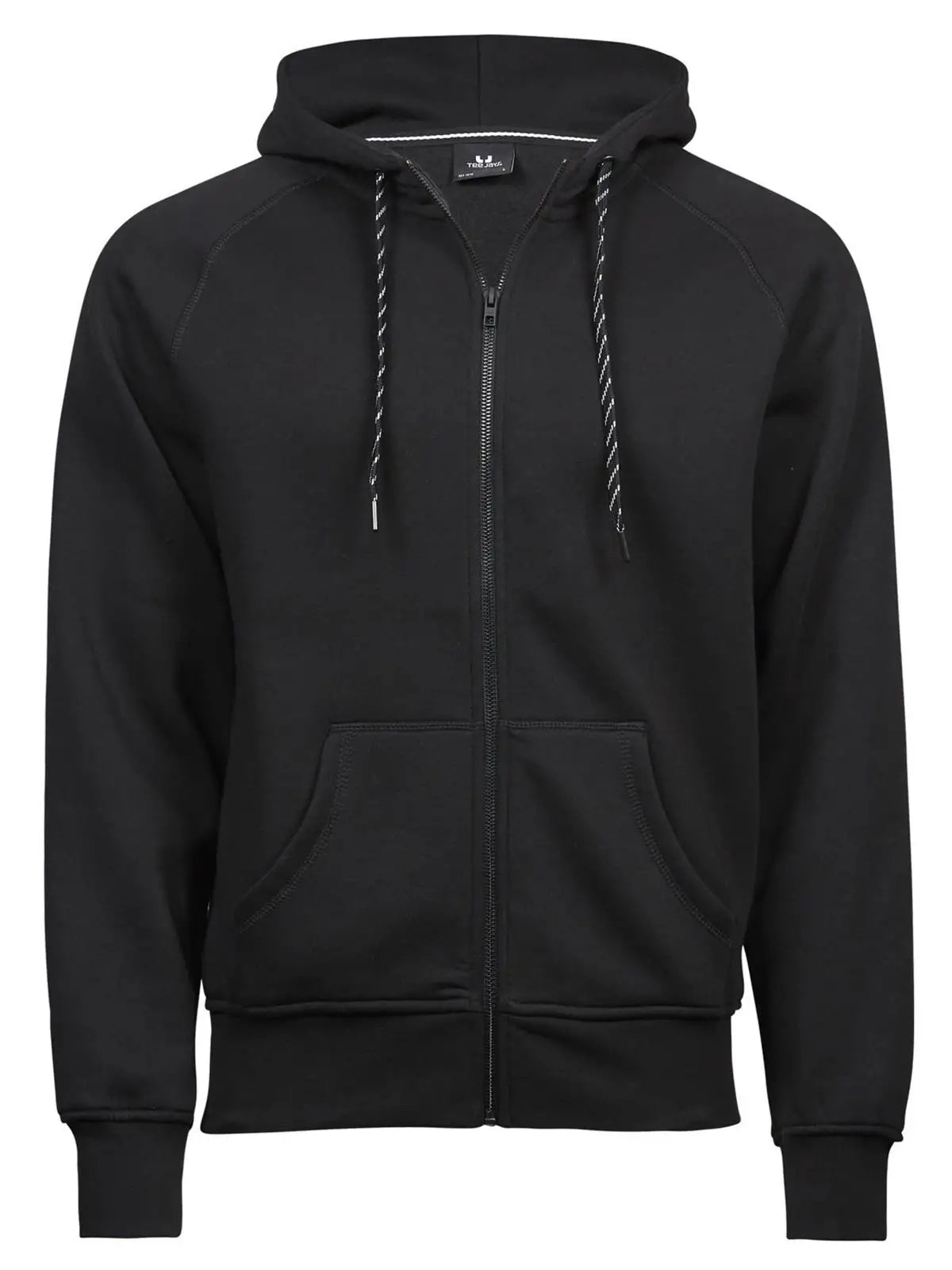 Felpa Fashion Full Zip Hood Uomo | Tee Jays - Nero